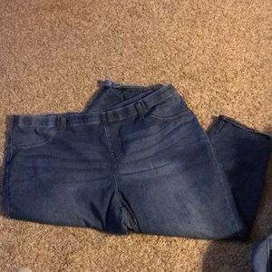 Terra & Sky Capri jeans